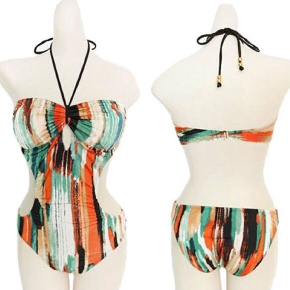 Swimsuit for Women Open sides one piece - Picture 1 of 4